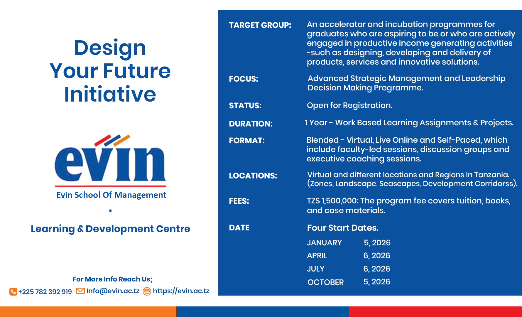 Design Your Future Programme